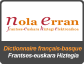 Dictionnaire français-basque